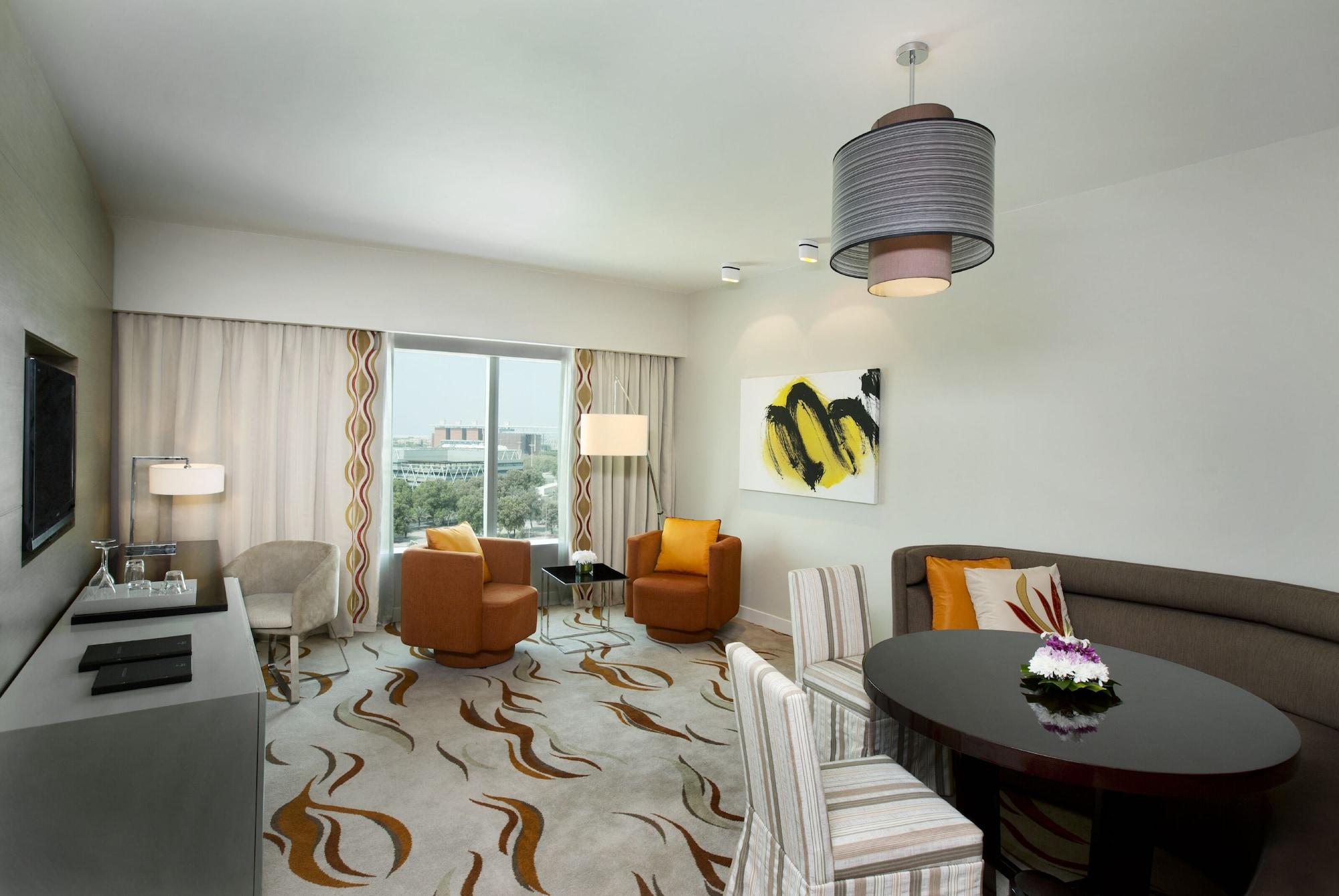 Millennium Al Rawdah Hotel Abu Dhabi Esterno foto A suite at the resort